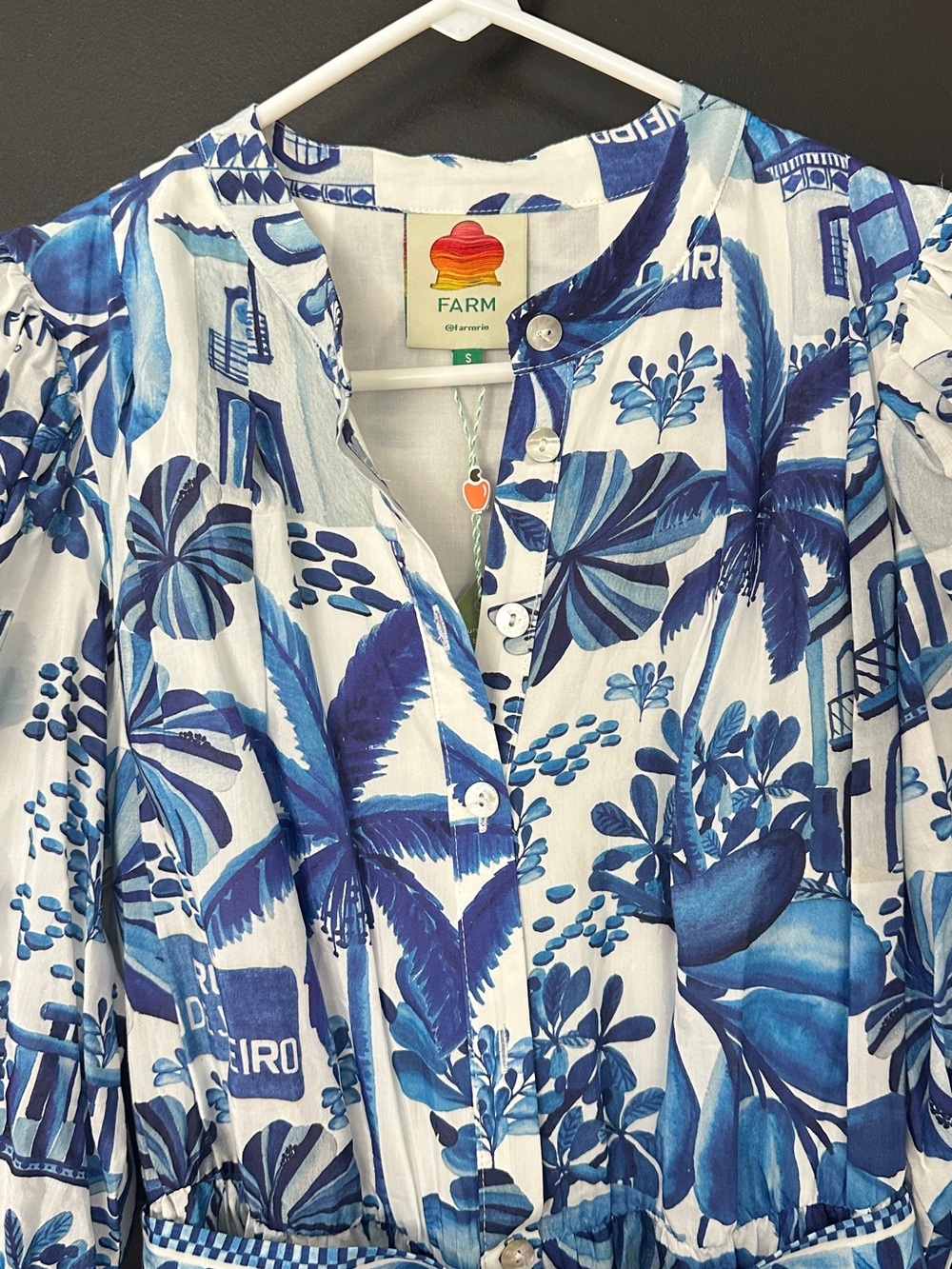 NWT Farm Rio Sweet Rio Mini Dress Size Small - Picture 6 of 16